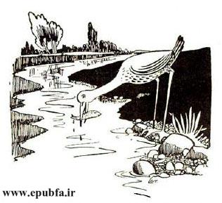 قصه آموزنده «خرچنگ و مرغ ماهیخوار»- قصههای کِلیلهودِمنه برای بچههای خوب- ایپابفا